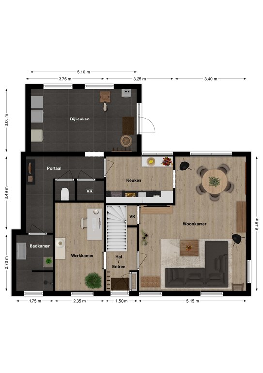 mediumsize floorplan